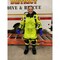 First Watch RS-1005 Ice Rescue Suit - Hi-Vis Yellow - S/M Built to Fit 4&rsquo;6&rdquo;-5&rsquo;8&r RS-1005-HV-M - alternate 2